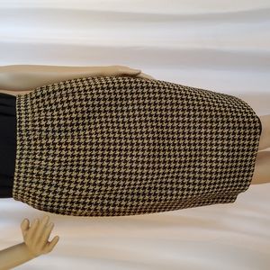 Vintage Maggie Sweet Houndstooth Skirt